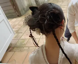 ヘアアレンジ 山田 みかのヘアスタイル