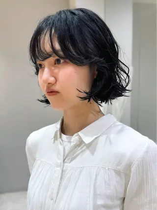 ショート 🩵縮毛矯正・ボブ 岩原朋也🩵のヘアスタイル