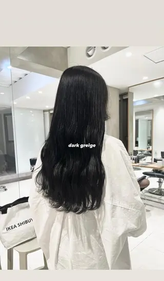 ロング カラー ヘアアレンジ MAYU/上質ハイト ーン/レイヤーのヘアスタイル