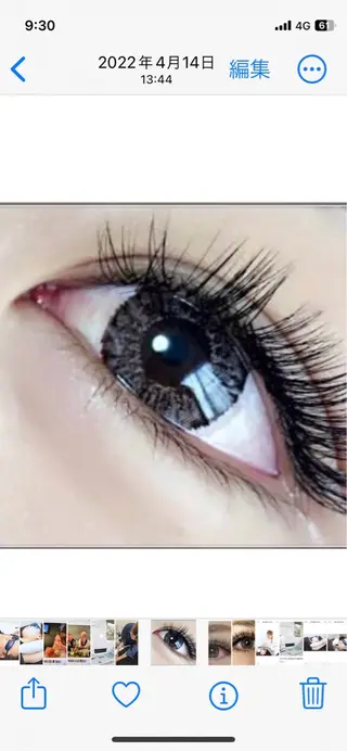 マツエク・マツパ さろんどふじた甲子園所属・江嵜 真由美 甲子園のマツエク・マツパデザイン