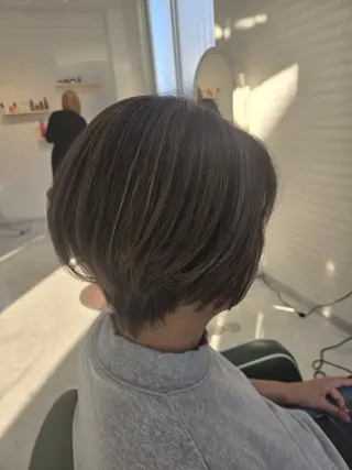 ショート 【ハイライトに自信】 福田 将太のヘアスタイル