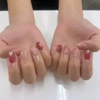 ネイル Yuna🫧/所沢 /ワンホンネイルのネイルデザイン