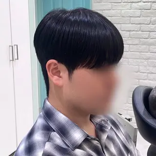 ショート パーマ ヘアアレンジ メンズ パク・ボミン小野リエ 韓国ハーフ🦊のその他イメージ