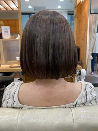ショート カラー ヘアアレンジ ナカジマ ボブ/レイヤーのヘアスタイル