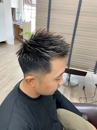 メンズ 佐々木 浩之のヘアスタイル