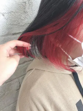 ショート カラー ️韓国ヘア／レイヤー カットYūka❤️のヘアスタイル