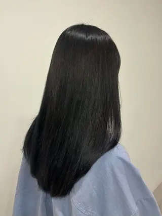ロング カラー カットパーマモデル 募集中🧺アンジュのヘアスタイル