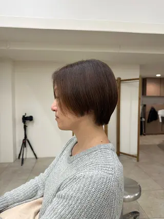 ショート 平井 深優のヘアスタイル
