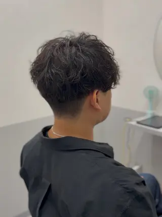 ショート パーマ メンズ 【tocca茨木】 MOMOKAのヘアスタイル