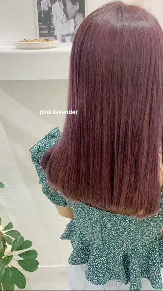 ロング カラー ブリーチなしWカラー ／レイヤー🎀マリノのヘアスタイル