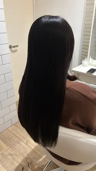 ミディアム カラー 似合わせ 顔周りYUUGAのヘアスタイル