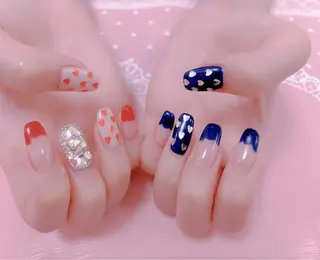 ネイル はぴねす所属・横浜 美夢のネイルデザイン