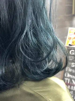 セミロング カラー 【艶髪×韓国風】 毛流れ職人 RYOのヘアスタイル