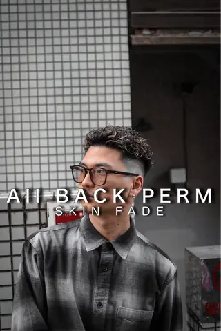 ショート カラー パーマ メンズ 💈men's💈 satoru中目黒のヘアスタイル