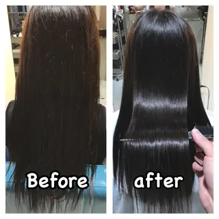 セミロング 撮影モデルさん募集 渡邊直幸のヘアスタイル