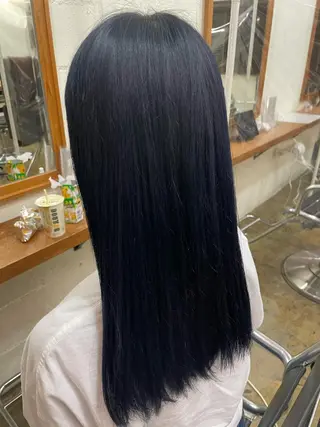 ロング カラー さかもと りくのヘアスタイル