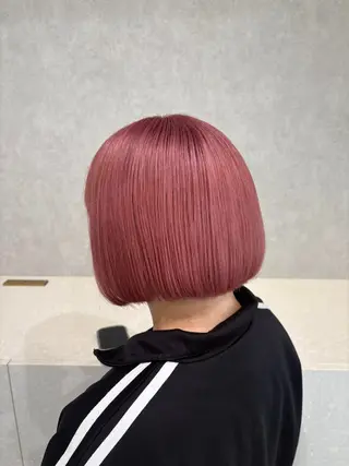 ミディアム カラー 韓国ヘア🇰🇷透明 感カラー/yui💞のヘアスタイル
