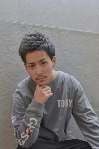 ショート メンズ ✨髪質改善縮毛矯正✨ 宇田川修平のヘアスタイル
