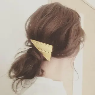 ロング ヘアアレンジ 本間 裕史　のヘアスタイル