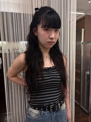 ロング パーマ Daisy🎀透け感 カラー🎀JUNAのヘアスタイル