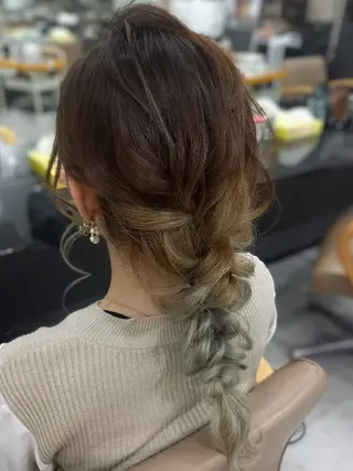 ロング ヘアセット❤️着付け Akaneのヘアスタイル