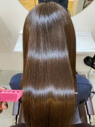 ロング 【髪質改善 艶髪】 布川 莉穂のヘアスタイル