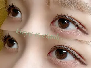 マツエク・マツパ kiryu eyelashのマツエク・マツパデザイン