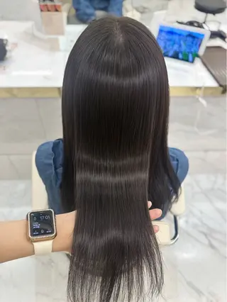 ロング mako まつパ 🇰🇷韓国ヘアのマツエク・マツパデザイン
