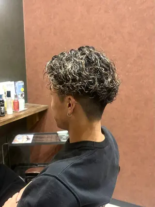 ショート カラー パーマ メンズ メンズ特化 / Reiのヘアスタイル