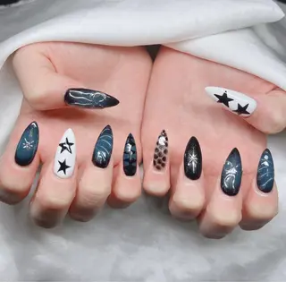 ネイル Lee Nails チップ長さだし専門店のネイルデザイン