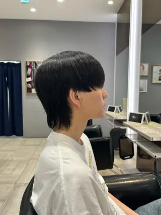 メンズ 立川/ハイトーン/ 髪質改善/田中柚のヘアスタイル