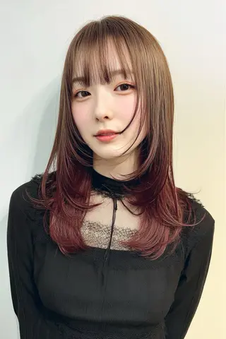 セミロング カラー La.LAUREN所属・🩵DAICHI /デザイン特化🩵のヘアスタイル