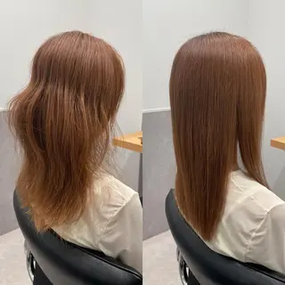 セミロング 髪質改善ヘアケア 艶髪特化/上田のヘアスタイル