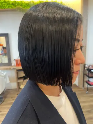 ミディアム 暖色＊ベージュ ＊くらたあやかのヘアスタイル