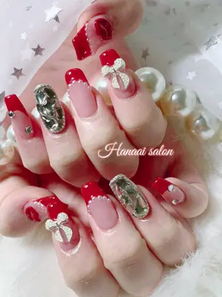 セミロング Hanaai Salon新宿店のネイルデザイン