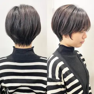 ショート カラー 🦋韓国系指名No1 店長/圓山 祐也🦋のヘアスタイル