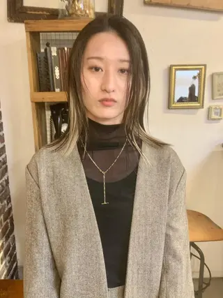 カラー joh/メンズ/ ブリーチ/矢場町のヘアスタイル