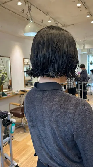 ショート パーマ じゅわっと暖色カラー 🍊Moemiのヘアスタイル