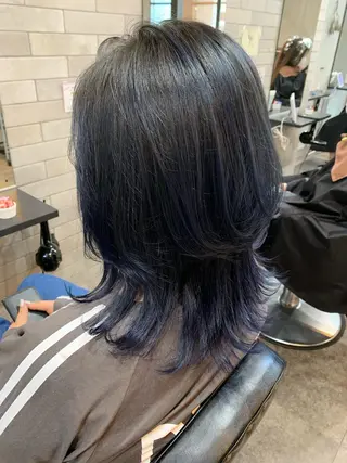 セミロング 山本 みきのヘアスタイル