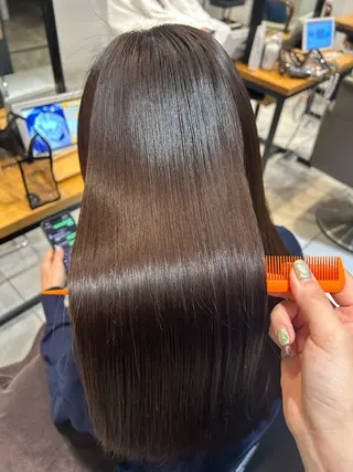 ロング ナチュラルカラー/ Ⓜ️めぐみのヘアスタイル