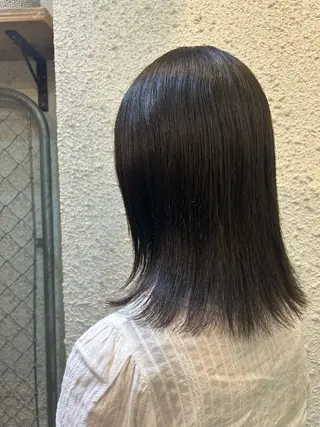 ミディアム カラー ヘアアレンジ 🤡暖色レイヤー 🤡みさきのヘアスタイル