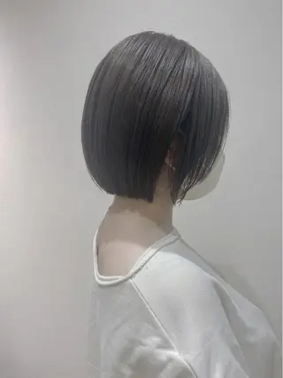 ショート カラー 🌿縮毛矯正/ 髪質改善🌿コバヤシのヘアスタイル
