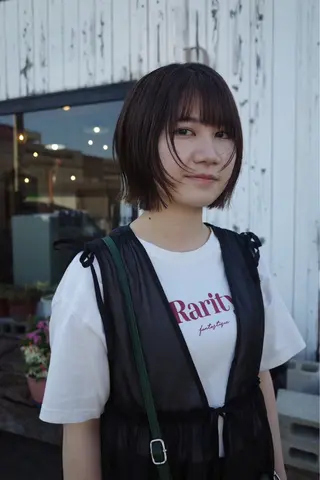 ショート カラー デザインカット🎨 ボブ🫟おざきのヘアスタイル