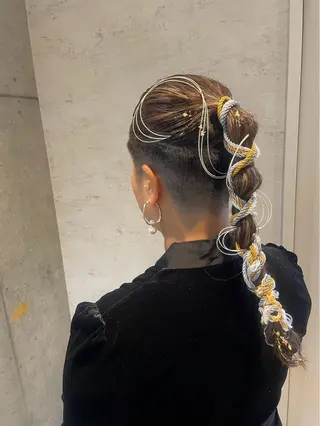 ロング ヘアアレンジ 美髪× ヘアセット✨Araiのヘアスタイル