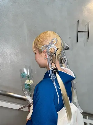 ミディアム ヘアアレンジ ayano /トレンドヘアのヘアスタイル