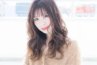 ロング カラー 小野 和摩のヘアスタイル