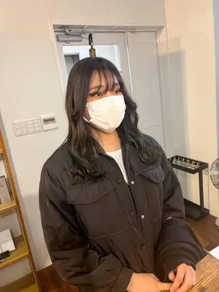 ロング 中江 友哉のヘアスタイル