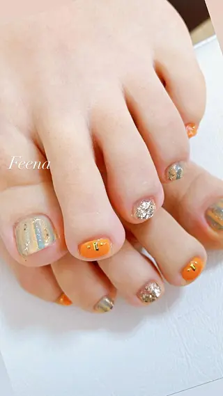 ネイル amu nail. RINAのネイルデザイン