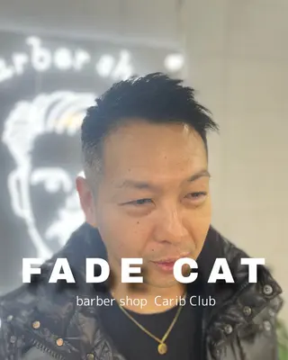 ショート 天王寺で1番人気の フェード師/大野尋哉のヘアスタイル