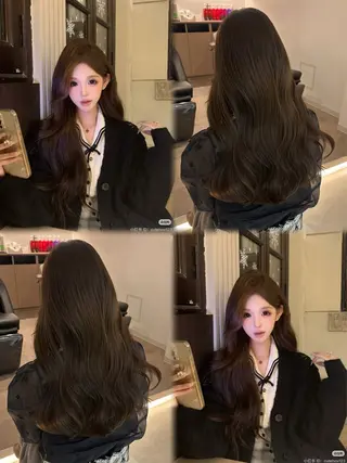 ロング カラー 🎀透明感× 赤み消し🎀正源のヘアスタイル